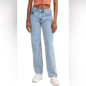 Mid rise low pro straight leg